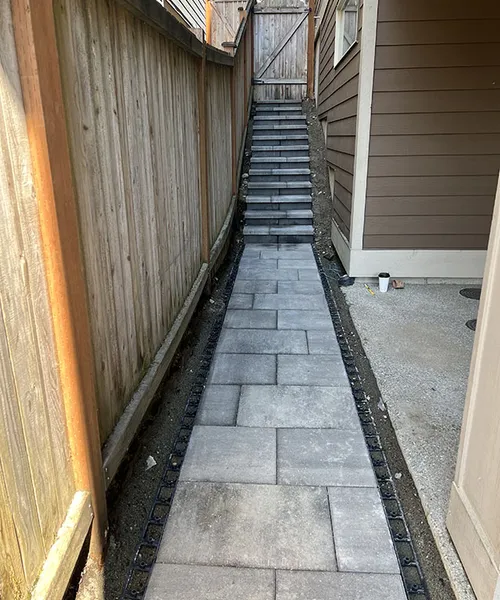 Patio, Walkway, Step Pavers & Syntetic Grass in Kenmore 